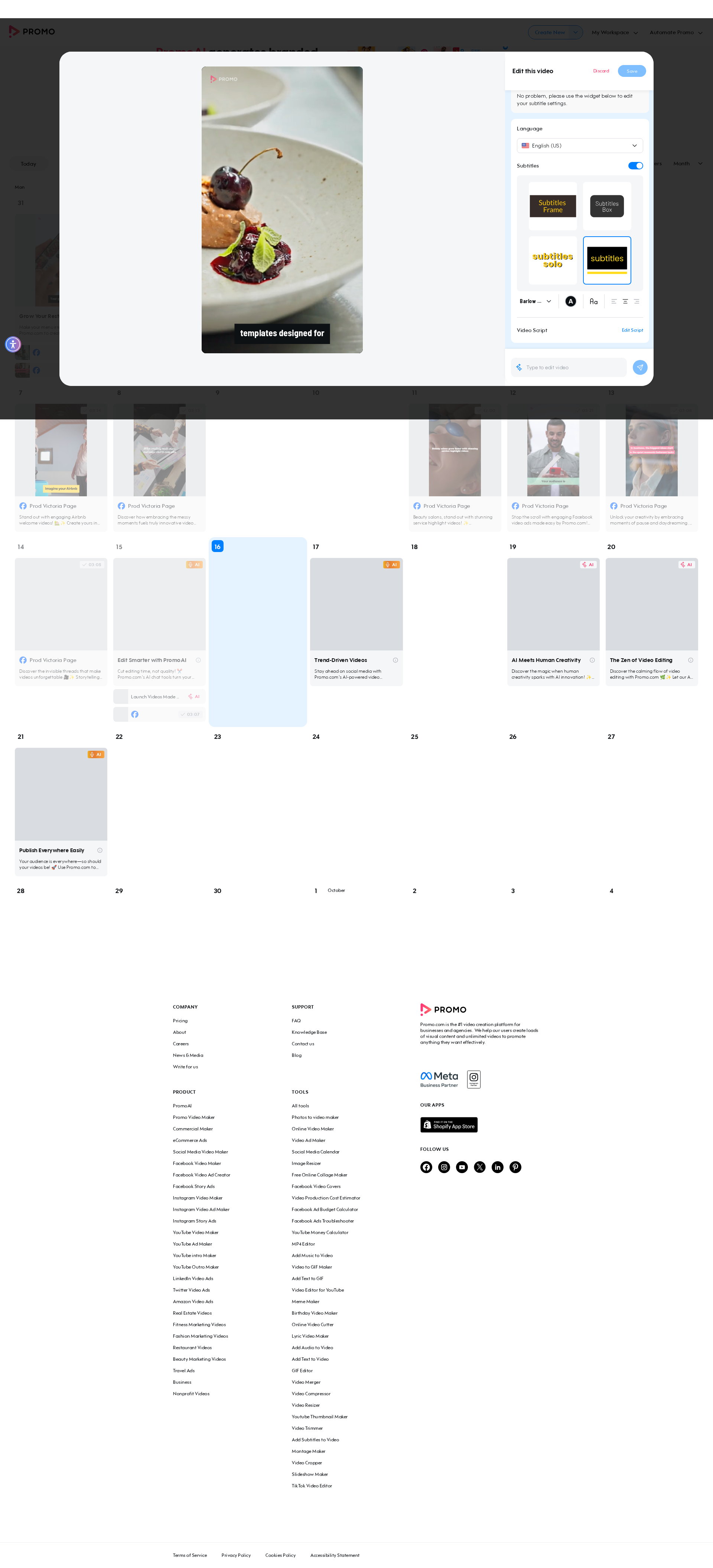 Test failure screenshot